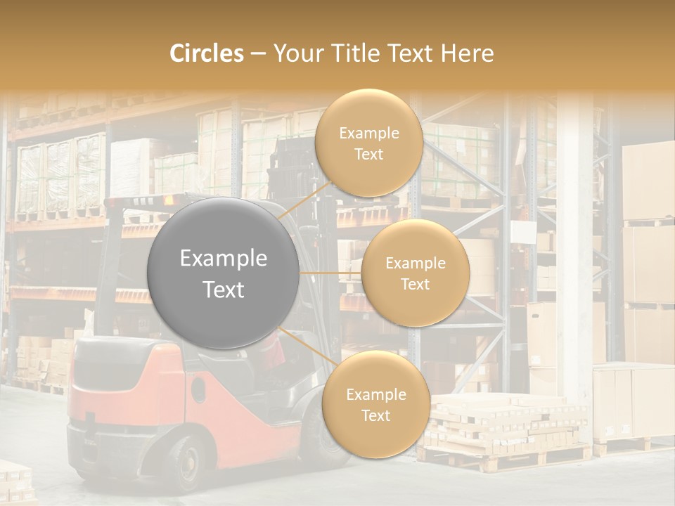 Rack Arrangement Worker Store PowerPoint Template