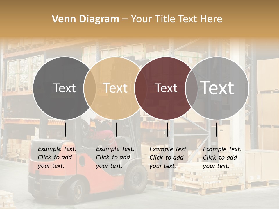 Rack Arrangement Worker Store PowerPoint Template