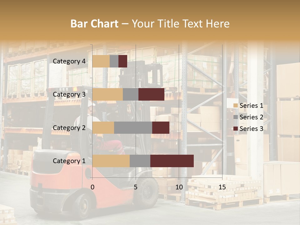 Rack Arrangement Worker Store PowerPoint Template