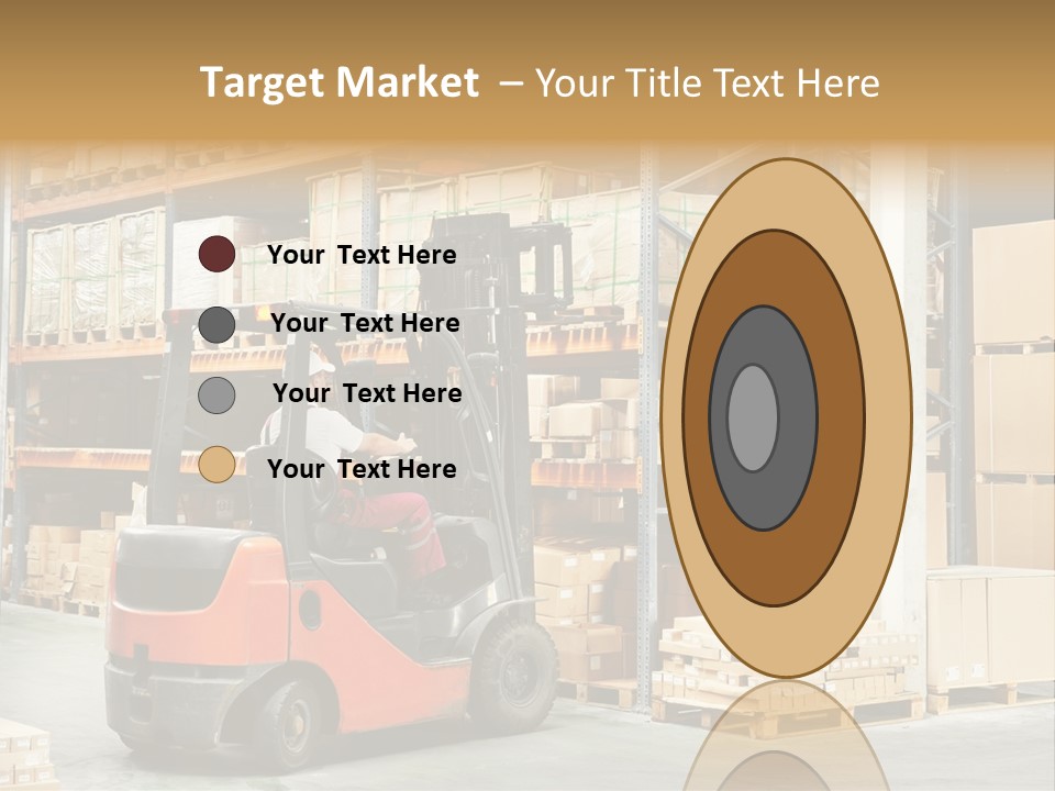 Rack Arrangement Worker Store PowerPoint Template