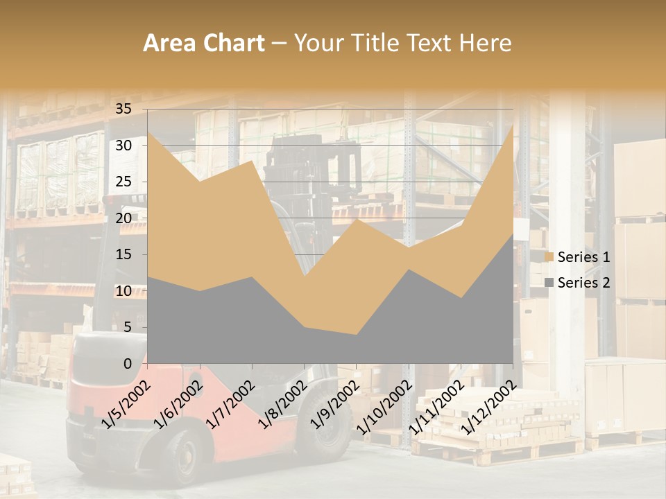 Rack Arrangement Worker Store PowerPoint Template