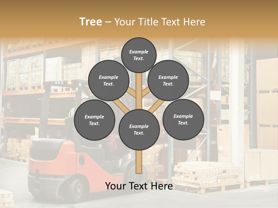 Rack Arrangement Worker Store PowerPoint Template
