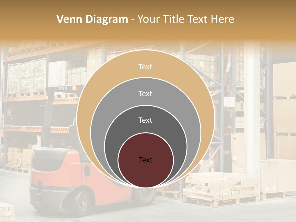Rack Arrangement Worker Store PowerPoint Template