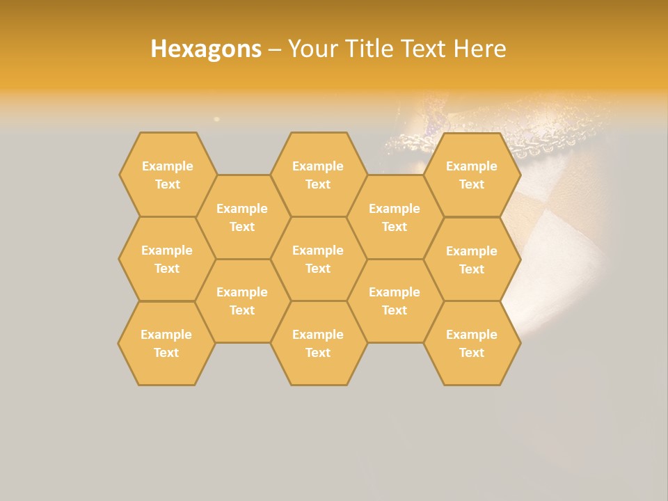 Mysterious Mouth Close Up PowerPoint Template