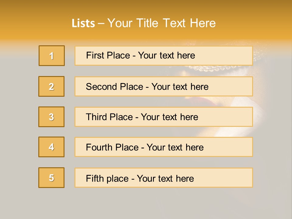 Mysterious Mouth Close Up PowerPoint Template