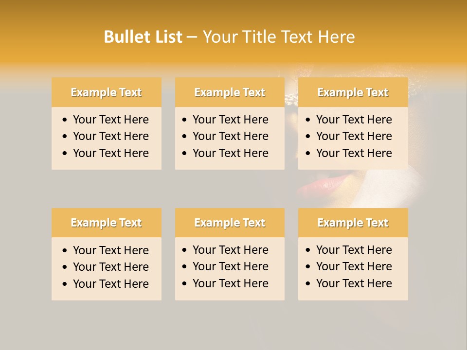Mysterious Mouth Close Up PowerPoint Template