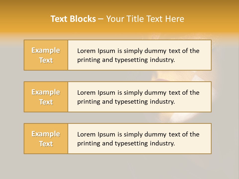 Mysterious Mouth Close Up PowerPoint Template