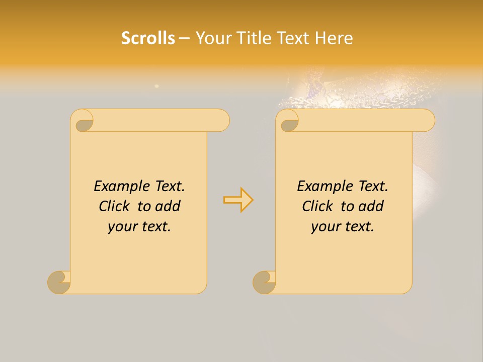 Mysterious Mouth Close Up PowerPoint Template