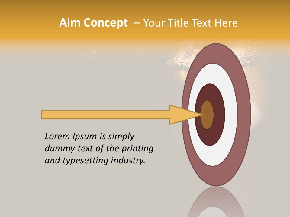 Mysterious Mouth Close Up PowerPoint Template