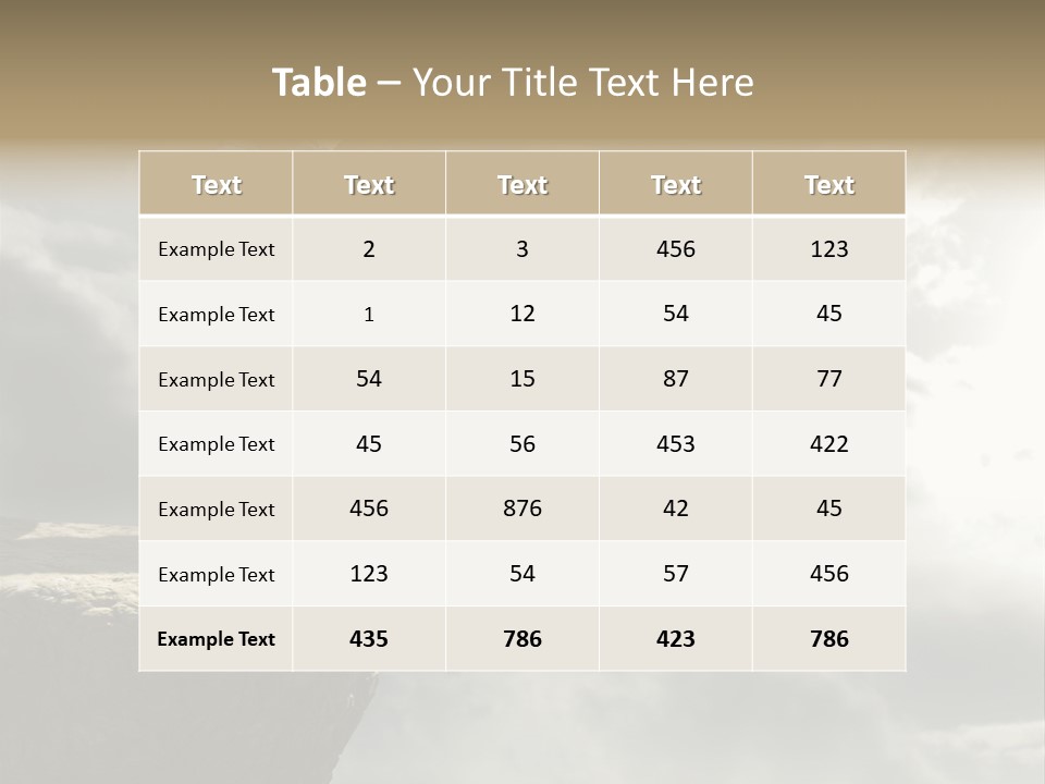Ocean Nature Young PowerPoint Template