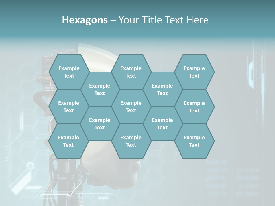 Metal Future Nose PowerPoint Template