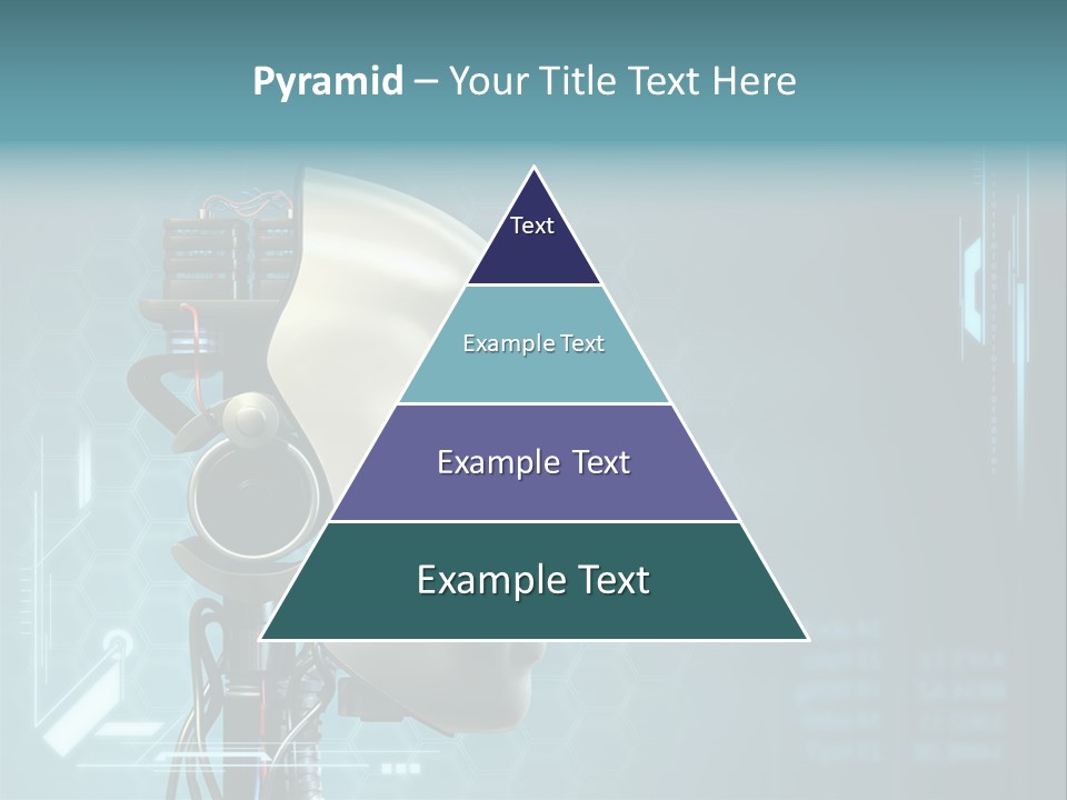 Metal Future Nose PowerPoint Template