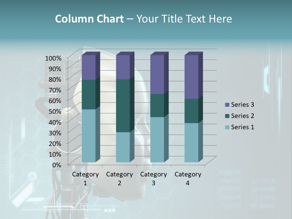 Metal Future Nose PowerPoint Template
