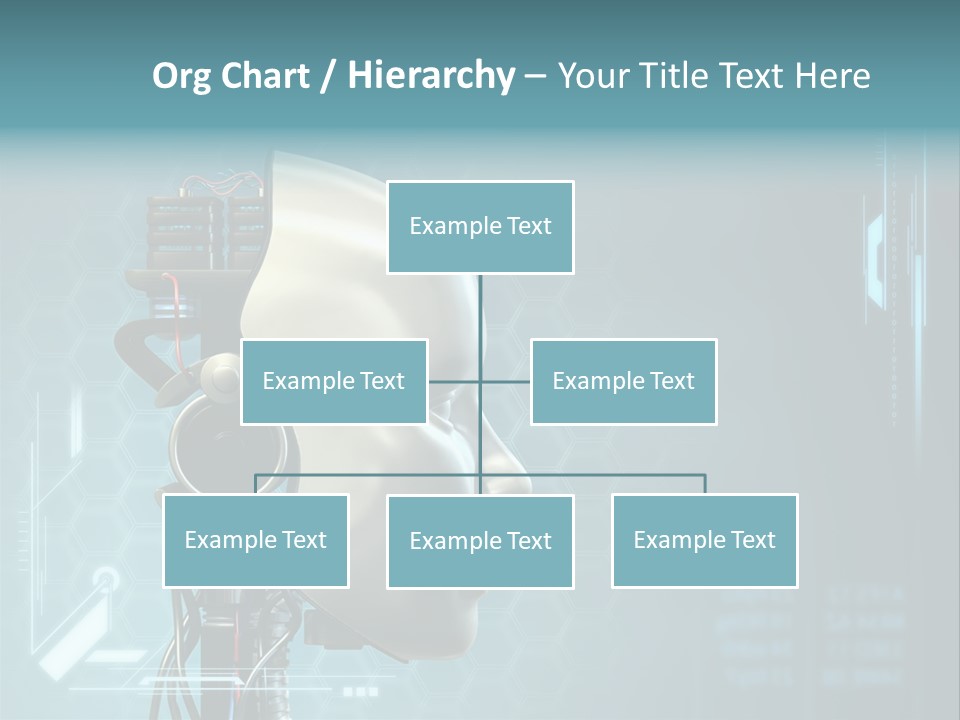 Metal Future Nose PowerPoint Template