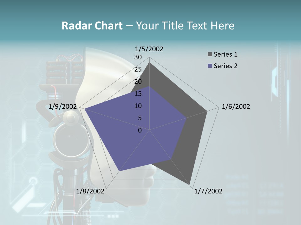 Metal Future Nose PowerPoint Template