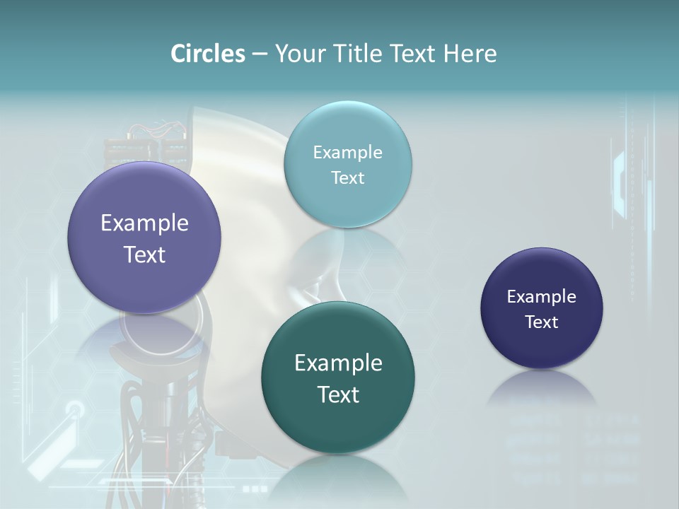 Metal Future Nose PowerPoint Template