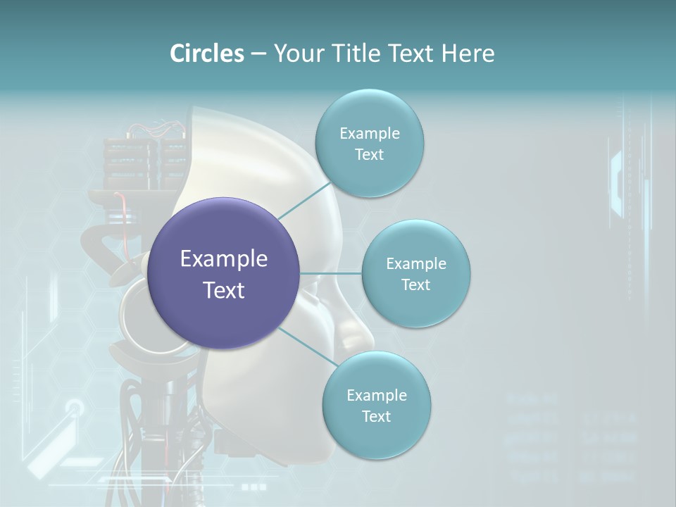 Metal Future Nose PowerPoint Template