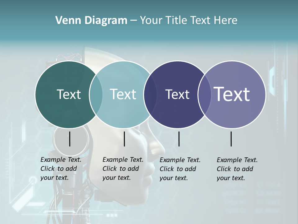 Metal Future Nose PowerPoint Template