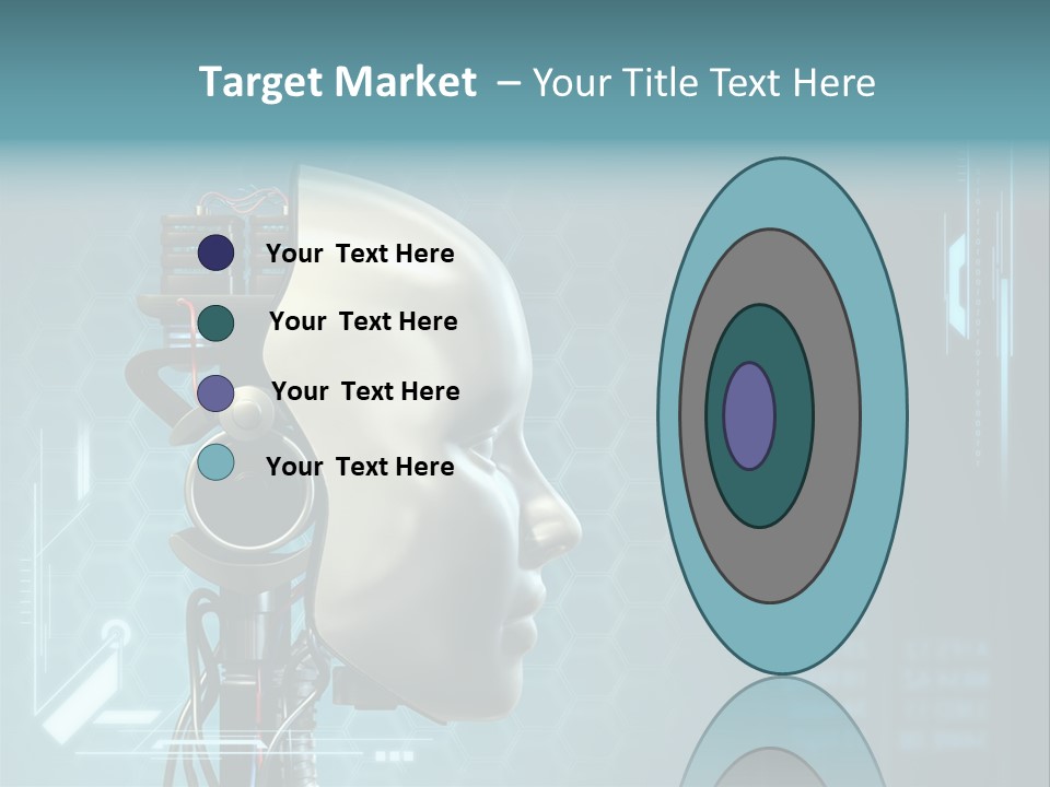 Metal Future Nose PowerPoint Template