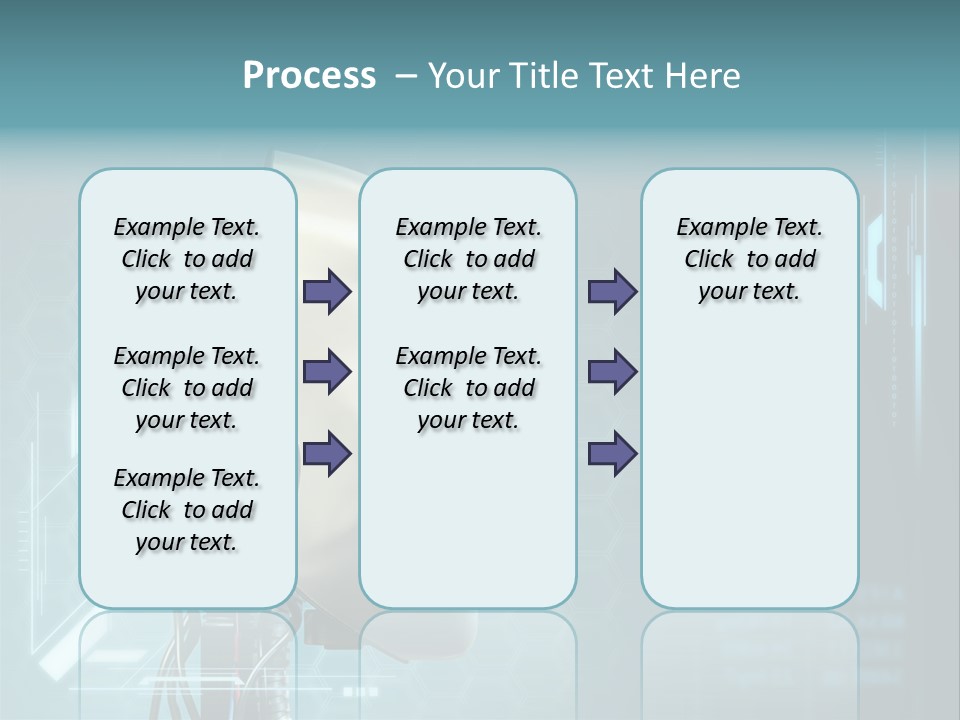 Metal Future Nose PowerPoint Template