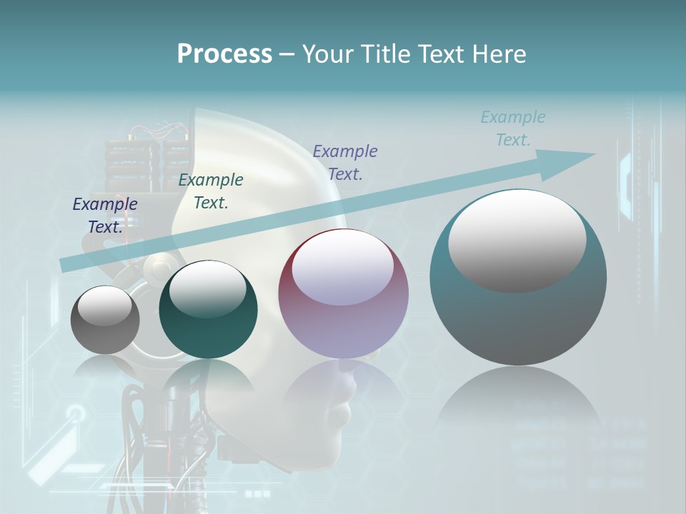 Metal Future Nose PowerPoint Template