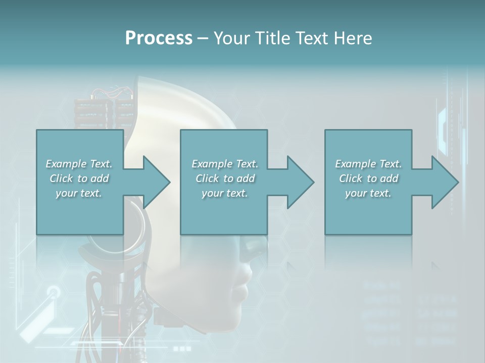 Metal Future Nose PowerPoint Template