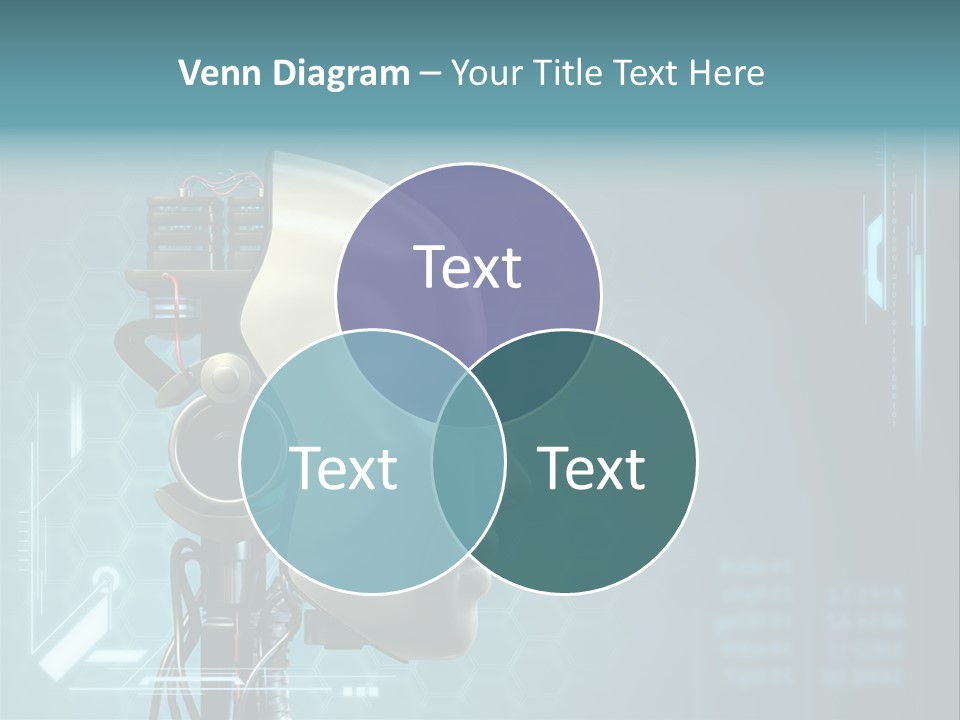 Metal Future Nose PowerPoint Template