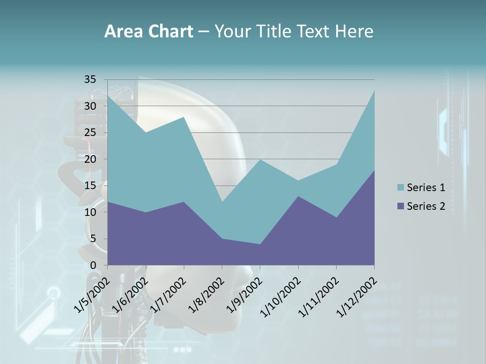 Metal Future Nose PowerPoint Template