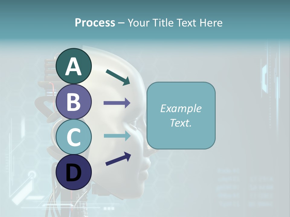 Metal Future Nose PowerPoint Template