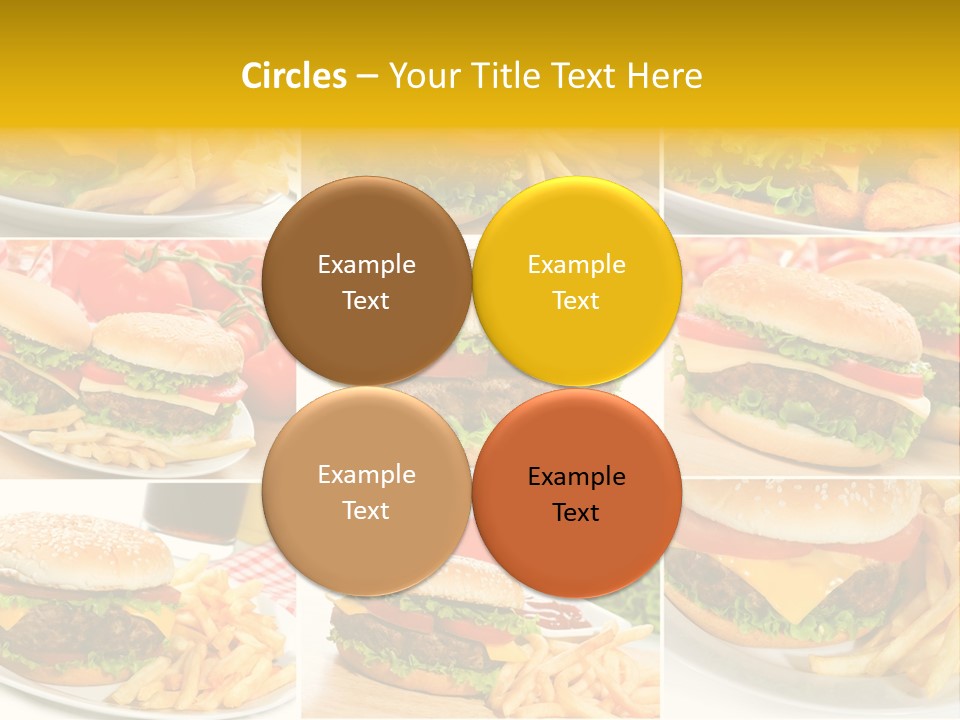 Food Sandwich Meat PowerPoint Template