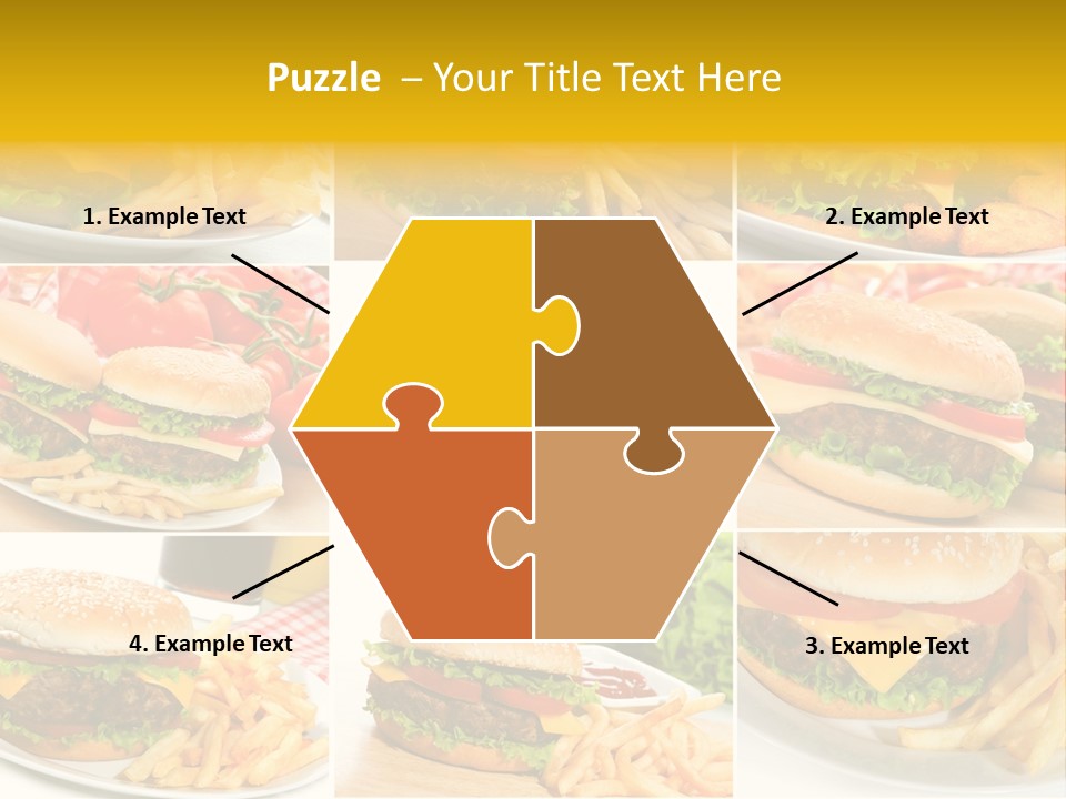 Food Sandwich Meat PowerPoint Template