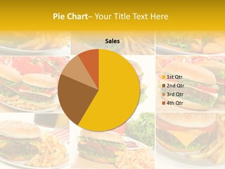 Food Sandwich Meat PowerPoint Template