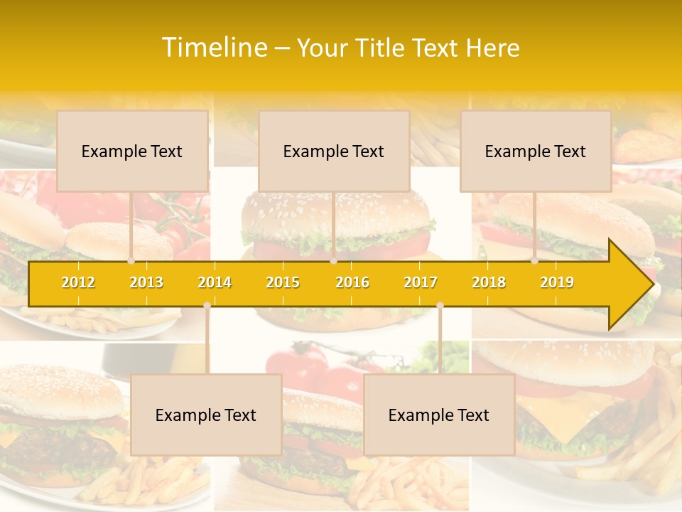 Food Sandwich Meat PowerPoint Template