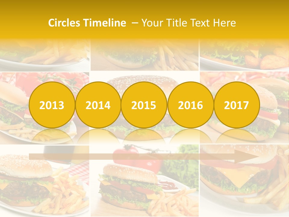 Food Sandwich Meat PowerPoint Template