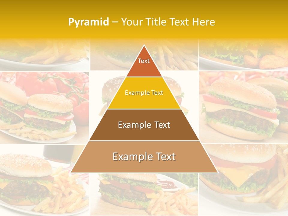 Food Sandwich Meat PowerPoint Template