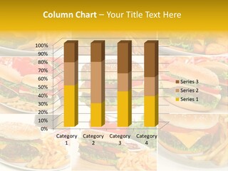 Food Sandwich Meat PowerPoint Template