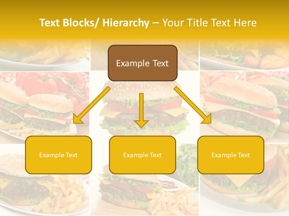 Food Sandwich Meat PowerPoint Template