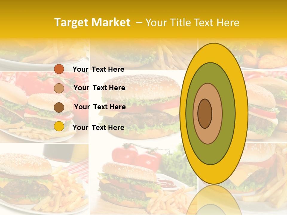 Food Sandwich Meat PowerPoint Template
