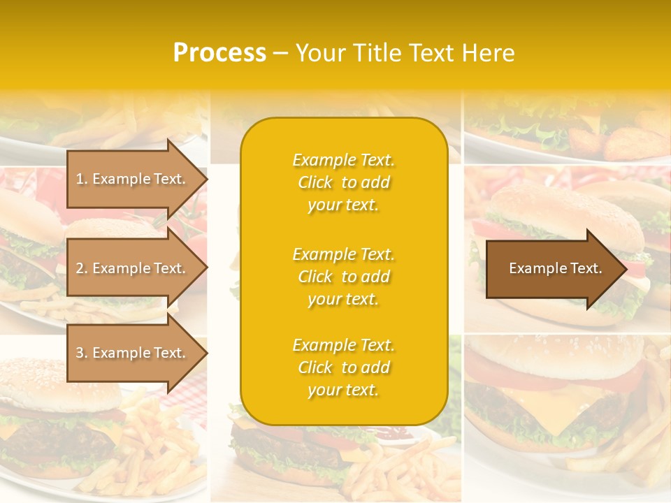 Food Sandwich Meat PowerPoint Template