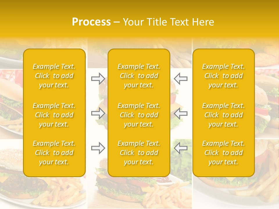 Food Sandwich Meat PowerPoint Template