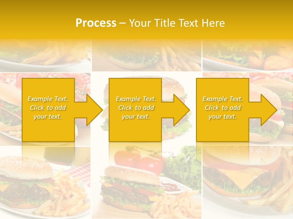 Food Sandwich Meat PowerPoint Template