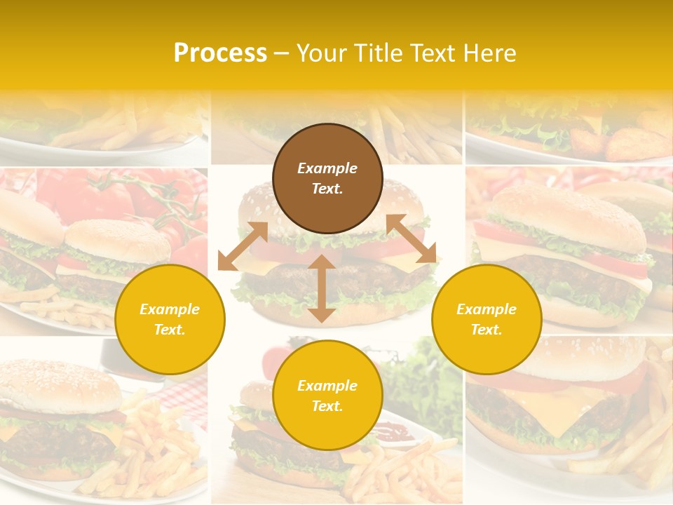 Food Sandwich Meat PowerPoint Template