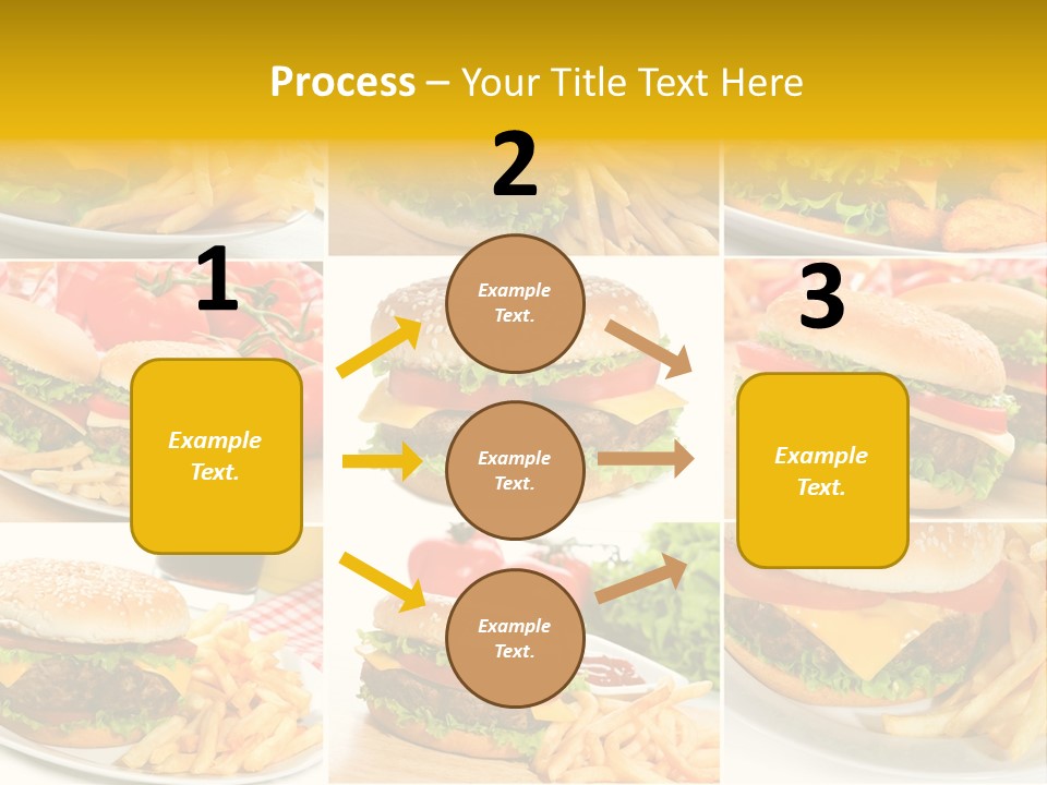 Food Sandwich Meat PowerPoint Template