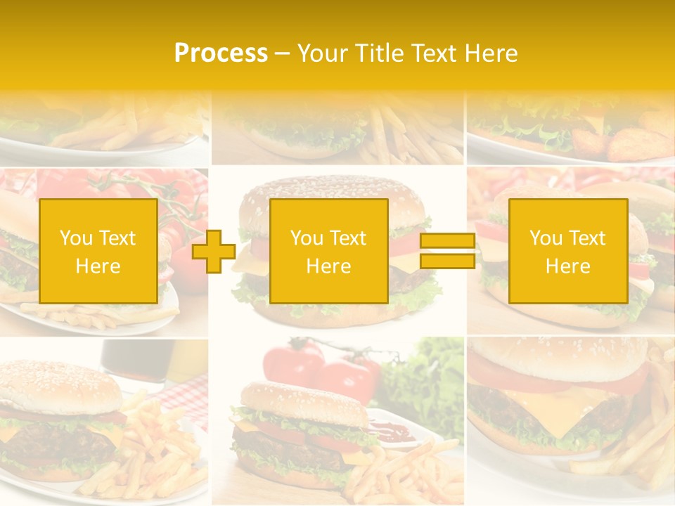 Food Sandwich Meat PowerPoint Template
