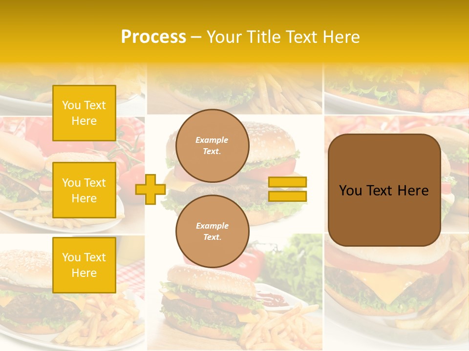Food Sandwich Meat PowerPoint Template