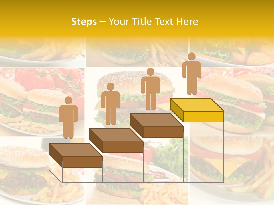 Food Sandwich Meat PowerPoint Template