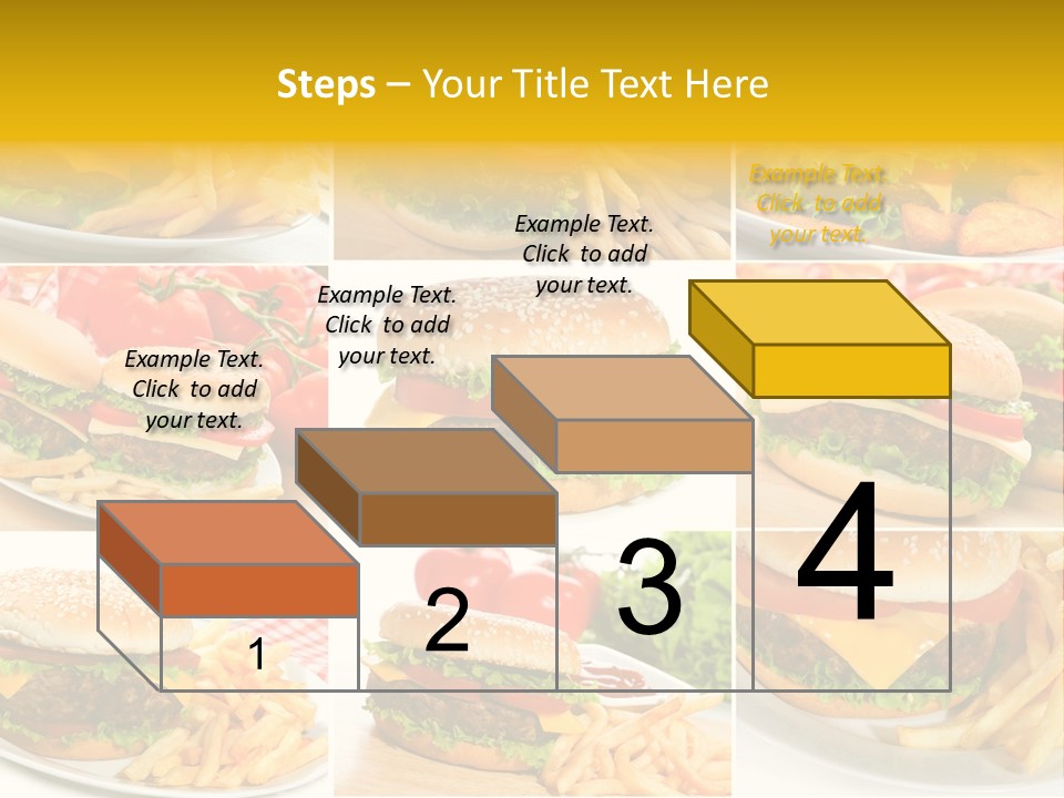 Food Sandwich Meat PowerPoint Template