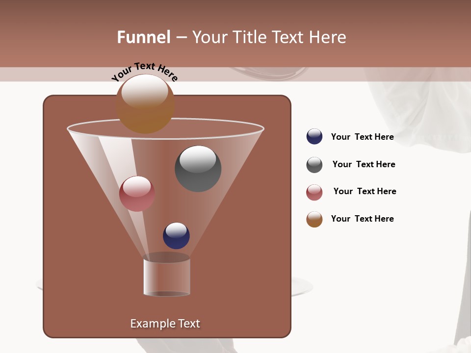 Handsome Serving Tray Cooking PowerPoint Template