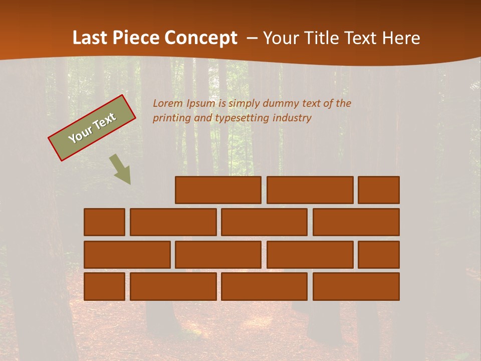 Bright Beautiful Forest PowerPoint Template