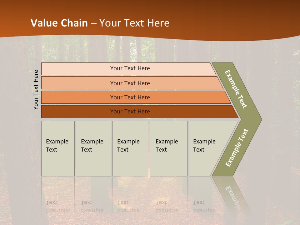 Bright Beautiful Forest PowerPoint Template
